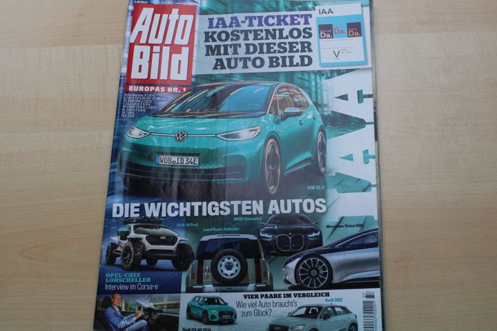 Deckblatt Auto Bild (37/2019)